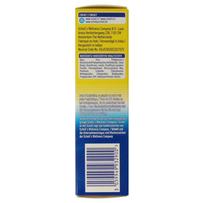 Scholl Crème réparatrice pour talons fendillés 60 ml