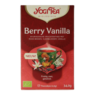 Yogi Tea Berry vanilla bio 17 bolsitas