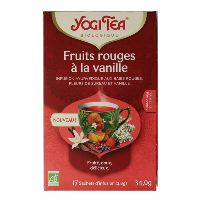 Beeren-Vanille Bio 17 Beutel