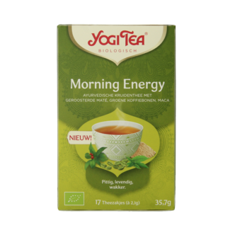 Yogi Tea Yogi Tea Morning energy bio 17 Zakjes
