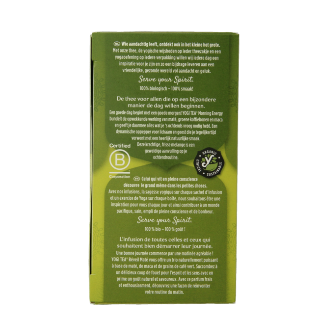 Yogi Tea Morning energy bio 17 bolsitas