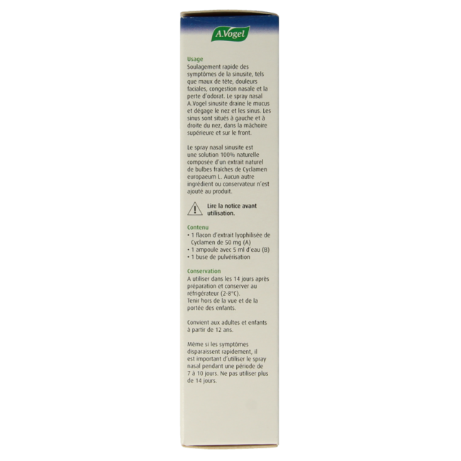 Spray nasal para sinusitis 1 set