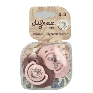 Difrax Lovi fopspeen botanic 0-3 maanden 1 Stuks