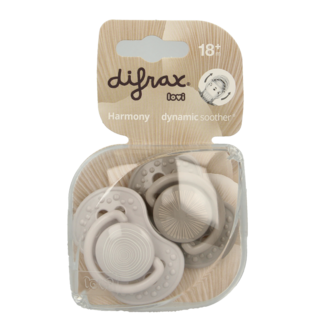 Difrax Sucette Lovi Harmony 20+ mois assortie 1 pièce