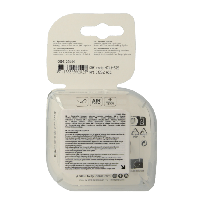 Lovi Harmony soother 3+ months assorted 1 piece