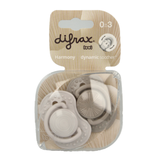 Difrax Lovi Harmony soother 0-3 months assorted 1 piece