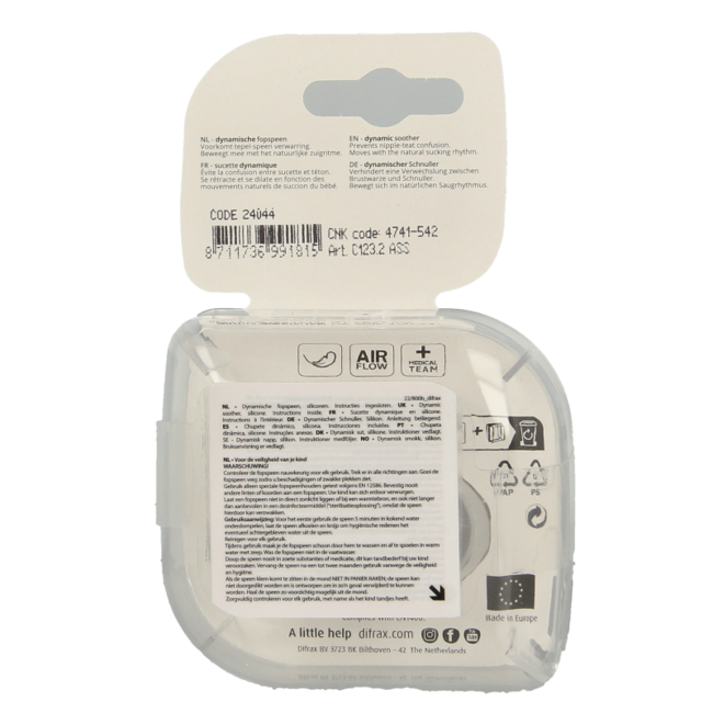 Lovi Harmony soother 0-3 months assorted 1 piece