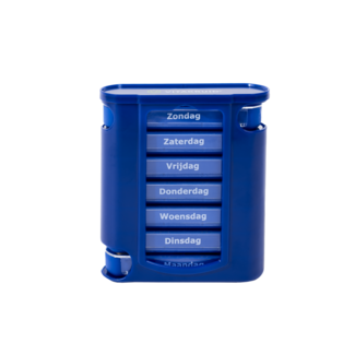 Vitakruid Pill organiser 7 days 4 compartments 1 Piece
