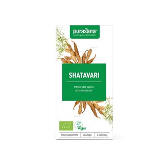Purasana Purasana Shatavari vegan organic 60 Vegetarian capsules