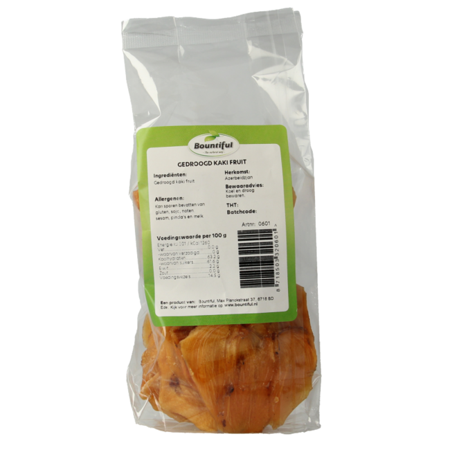 Kaki-Frucht getrocknet ohne Zucker 200 Gramm