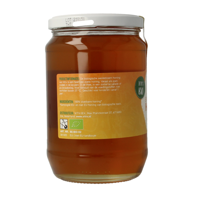 Vitiv Honing vloeibaar bio 900 Gram