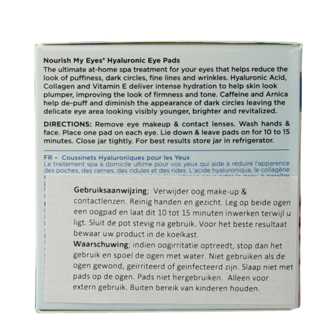 Fran Wilson Nourish my eyes eyepads hyaluron 36 Stuks