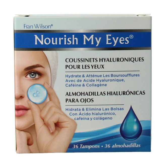 Fran Wilson Nourish my eyes eyepads hyaluron 36 unidades