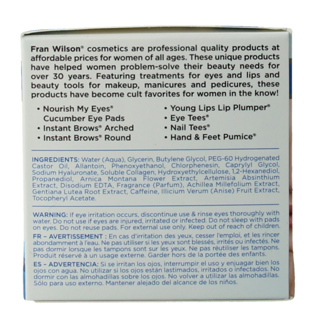 Fran Wilson Nourish my eyes eyepads hyaluron 36 Pieces