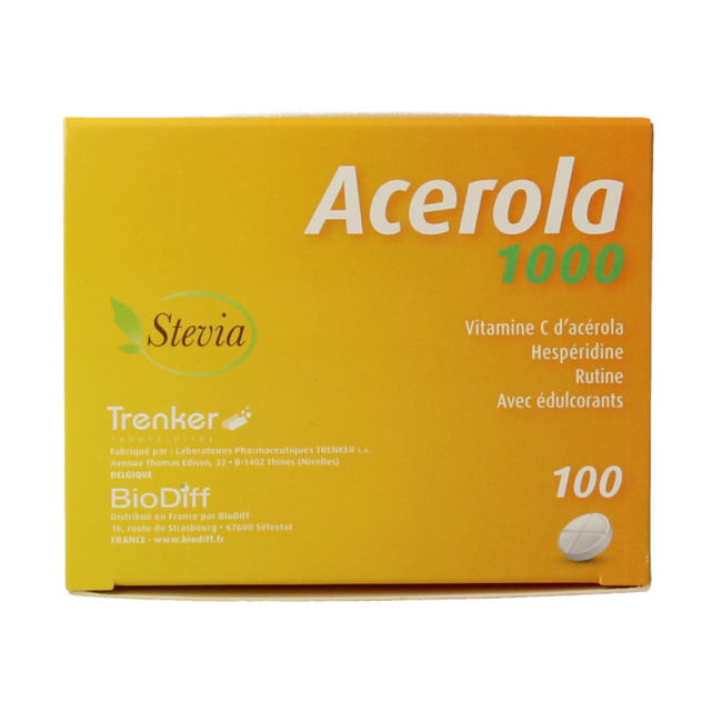 Acerola 1000 100 tabletek