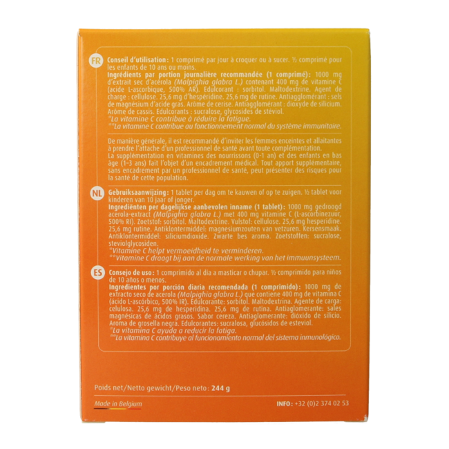 Acerola 1000 100 Tabletten