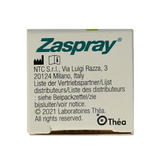 Zaspray spray ocular 10 mililitros