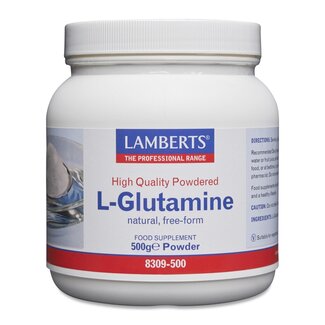 Lamberts Lamberts L-Glutamine poeder 500 Gram