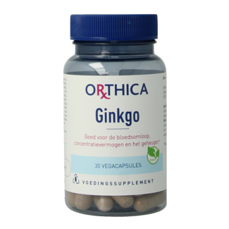 Orthica Ginkgo 30 cápsulas vegetarianas