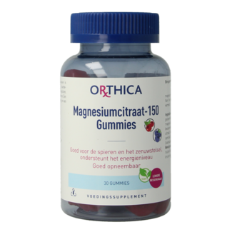 Orthica Magnesium Citrate 150 30 Gummies