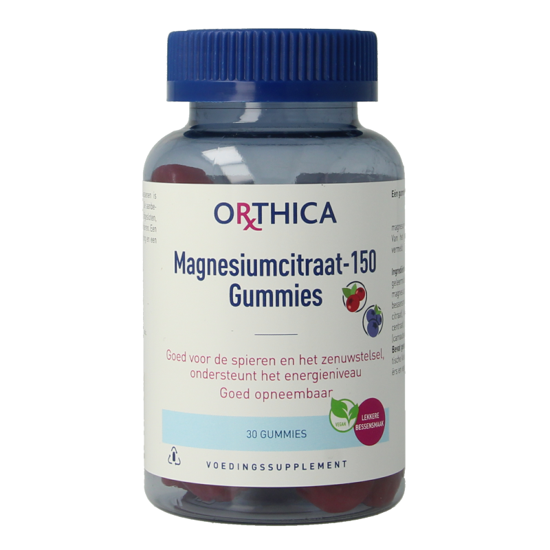 Orthica Citrato di Magnesio 150 Gommose | Energia & Relax