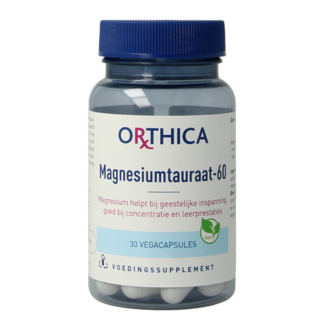 Orthica Magnesiumtauraat 60 30 Vegetarische capsules