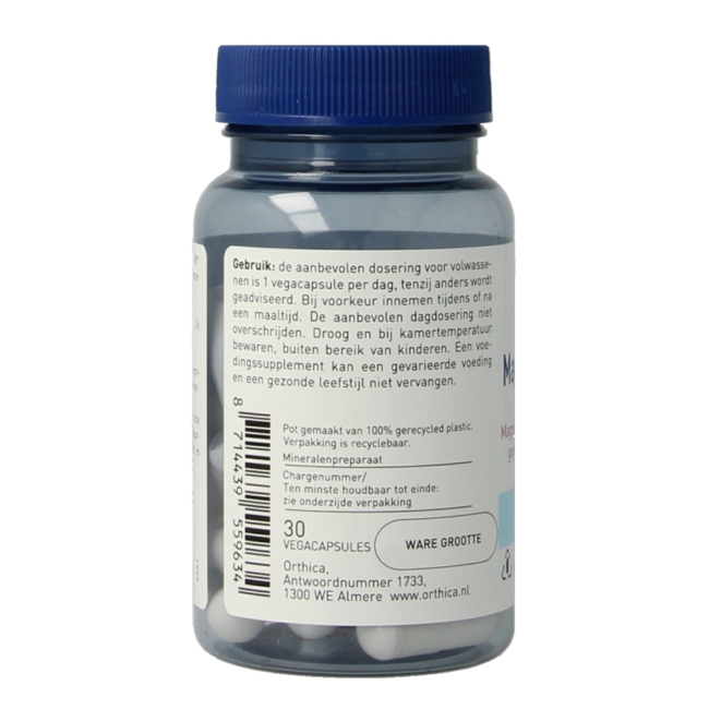 Magnesio Taurato 60 30 Capsule Vegetariane