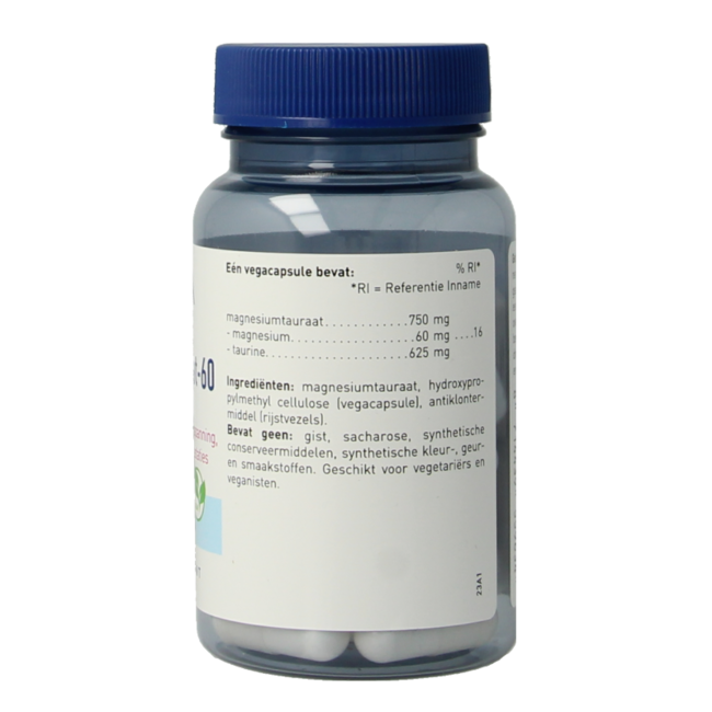 Magnesiumtauraat 60 30 Vegetarische capsules