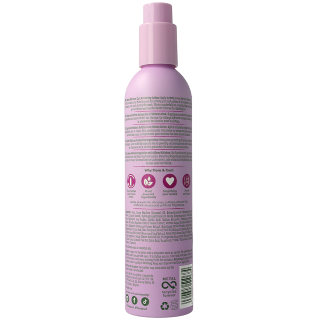 Flora & Curl Flora & curl hibiscus curl lotion 300 Milliliter