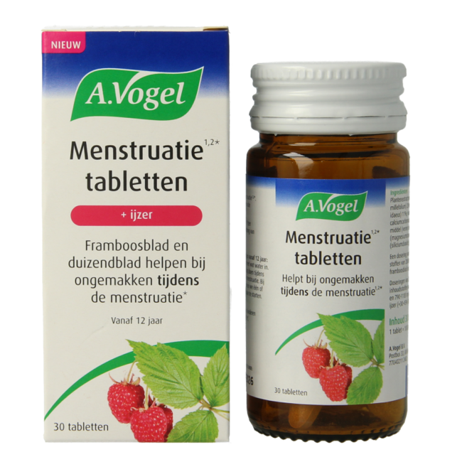 A. Vogel Menstruación 30 comprimidos