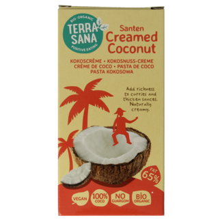 TerraSana TerraSana Santen coconut creamed organic 200 Gram