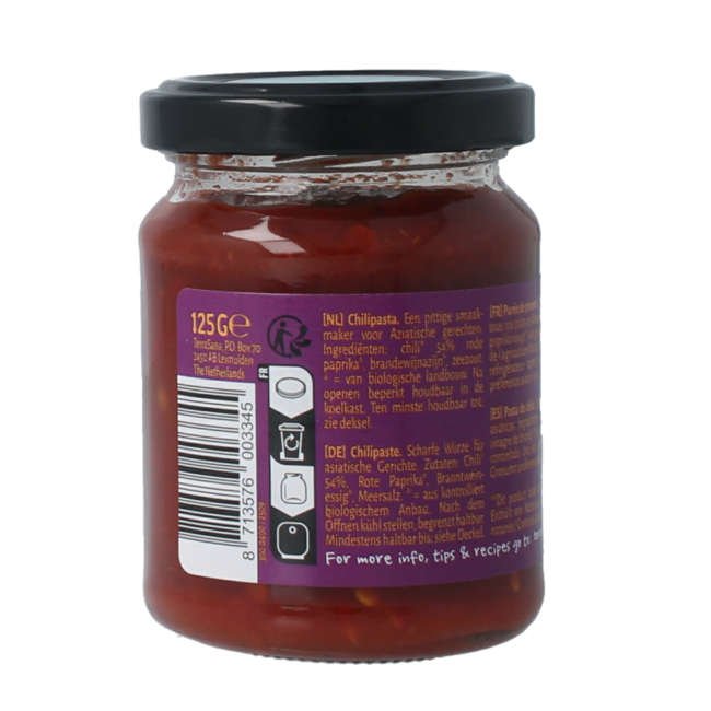 Sambal oelek bio 90 gramos
