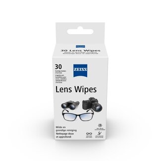 ZEISS Lingettes nettoyantes pour verres 30 unités