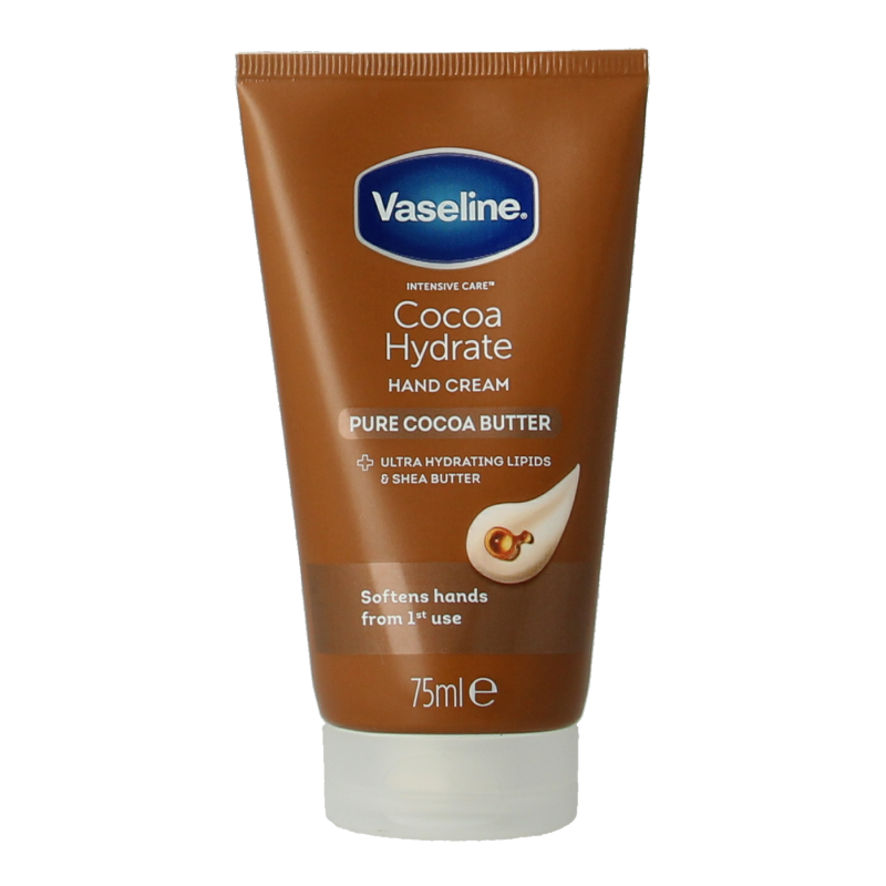 Vaseline Crema de manos cocoa hydrate 75 mililitros