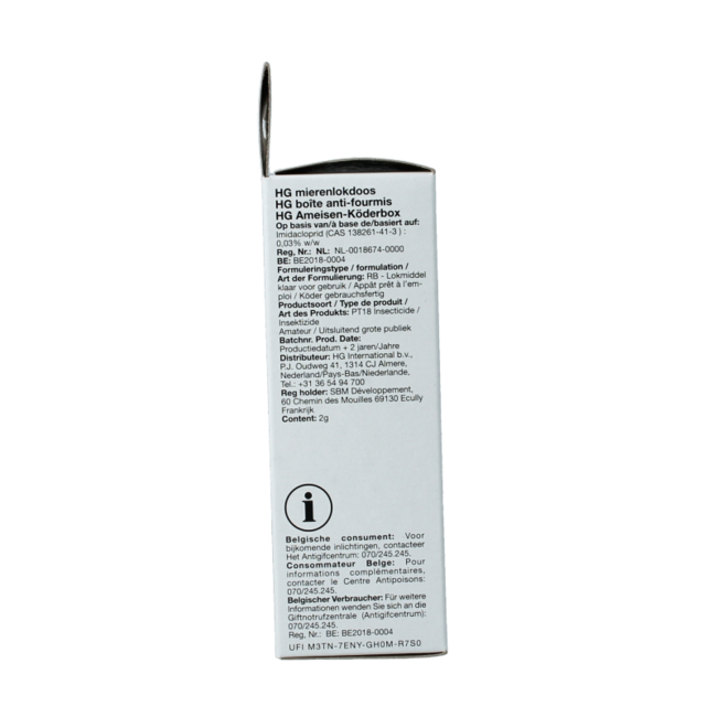 HG HG X Trampa para hormigas interior y exterior 2 unidades