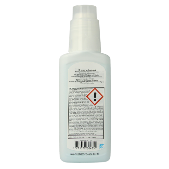 Gel anticalcare Power con spazzola 250 Millilitri