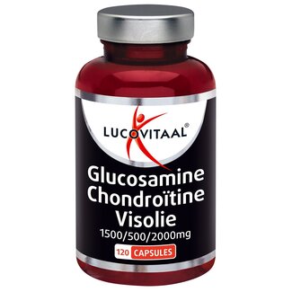 Lucovitaal Lucovitaal Glucosamine chondroityna olej rybi 120 kapsułek