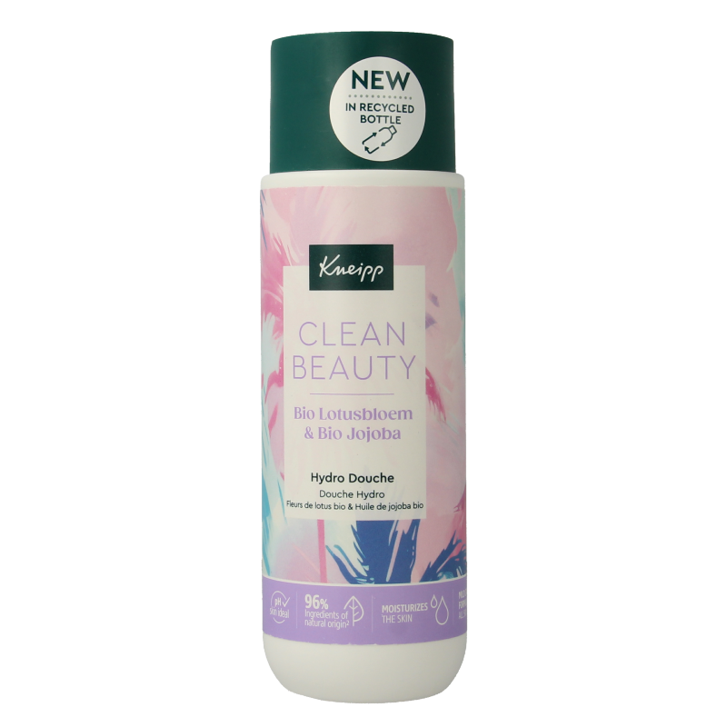 Kneipp Clean beauty shower lotus jojoba 200 mililitros