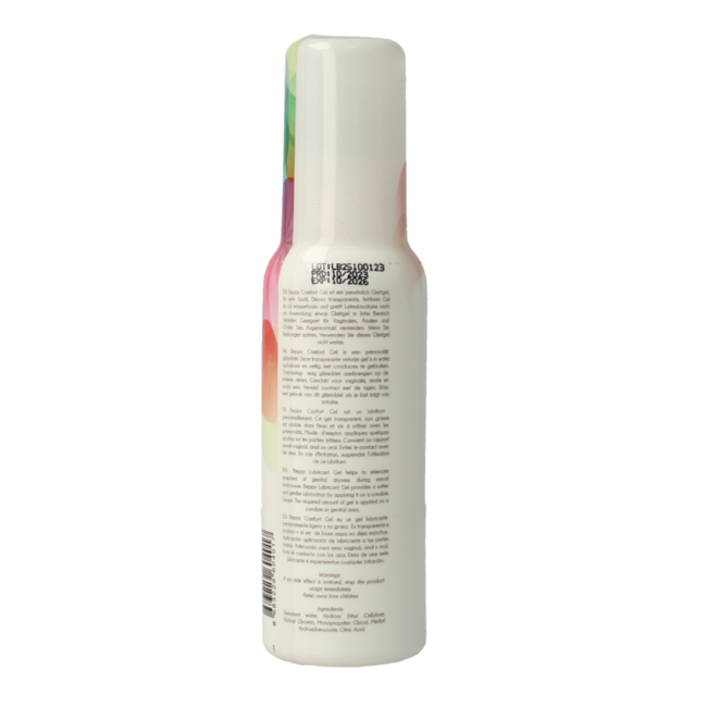 Gel lubricante a base de agua 100 mililitros