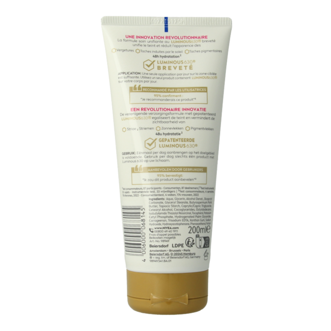 Nivea Nivea luminous630 anti striae lichaamsverzorging 200 Milliliter
