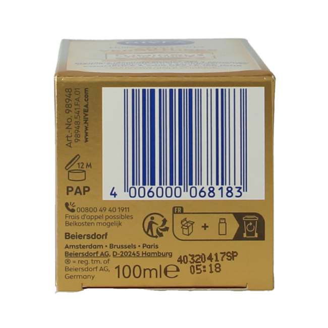 Nivea Luminous 630 Huile-Sérum Corps Anti-Vergetures 100 ml