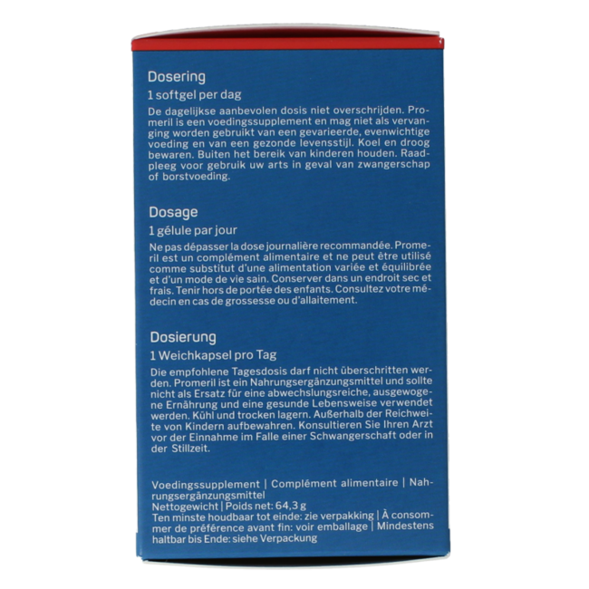 Nutrisan Promeril 60 + 30 gratis 90 Weichkapseln
