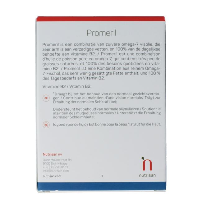 Nutrisan Promeril 60 + 30 gratis 90 Weichkapseln