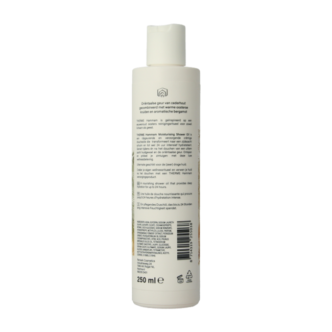 Aceite de ducha hidratante Therme Hammam 250 mililitros