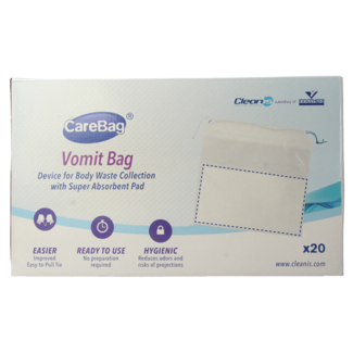 CareBag CareBag Bolsa para vómitos con absorbente de olores - 20 unidades