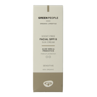 Green People Green People Crema Solare Viso Senza Profumo SPF15 50 Millilitri