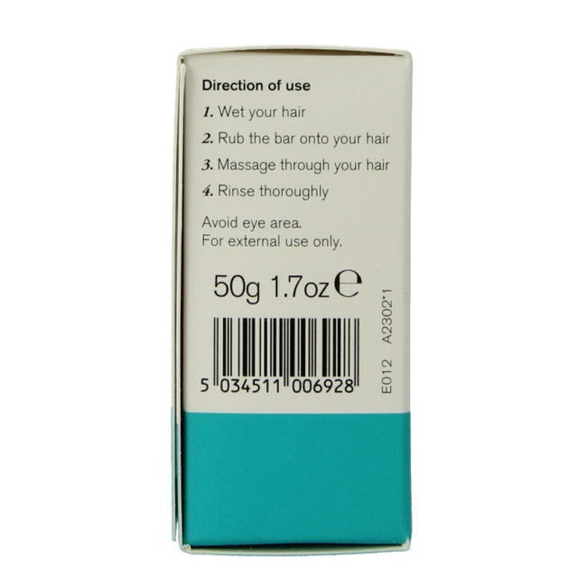 Green People Shampoo bar eucalyptus & mint 50 Gram