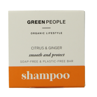 Green People Green People Kostka szamponowa cytrusy i imbir 50,00 gram