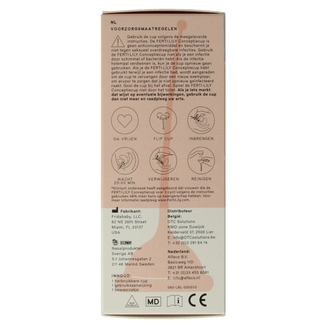 Ferti Lily Ferti lily conception cup 1 Piece