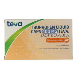 Teva Teva Ibuprofen 400 mg kapsułki płynne 20 szt.